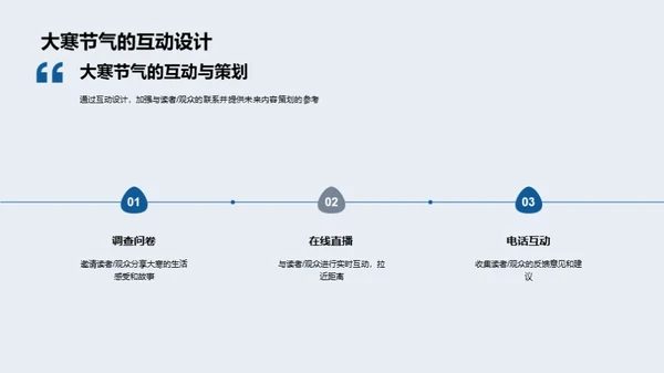 大寒节气与传媒策划