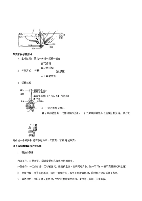 浙江省2020年中考科学复习 生物重难点复习突破