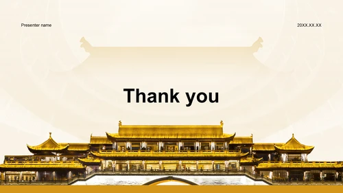 橙色摄影风成都旅游全攻略与推荐PPT主题