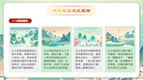 土家族文化之旅通用PPT模板