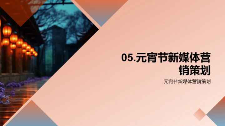 元宵节新媒体营销