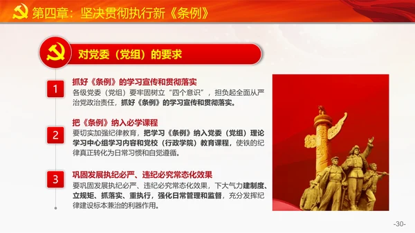 教学党的纪律处分条例PPT课件