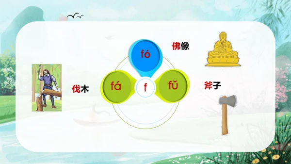 统编版语文一年级上册 汉语拼音  第二单元汉语拼音3《bpmf》（教学课件）