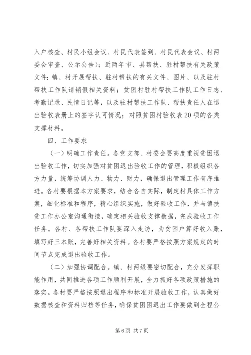 贫困退出验收工作实施方案.docx