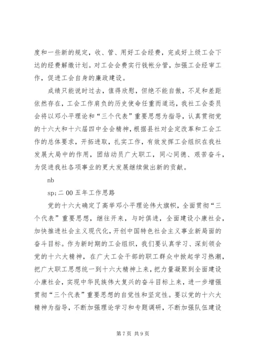 在XX供销社职代会上的工作报告 (5).docx