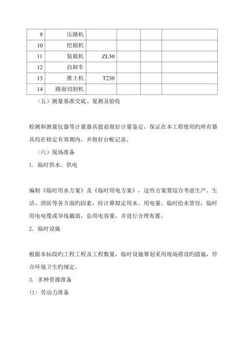 混凝土道路综合施工专题方案设计.docx