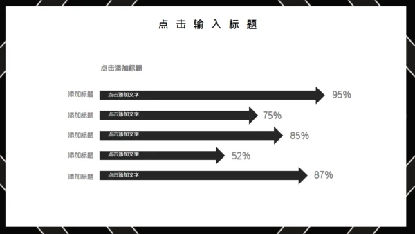 黑色简约时尚工作汇报通用PPT模板