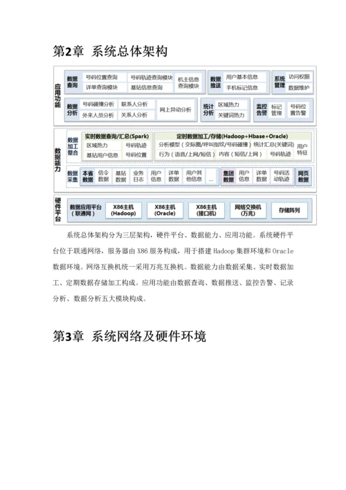 联通大数据公安情报应用技术方案样本.docx