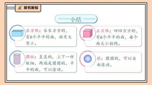 【课堂无忧】人教版一年级上册-3.1 立体图形的认识（课件）(共30张PPT)