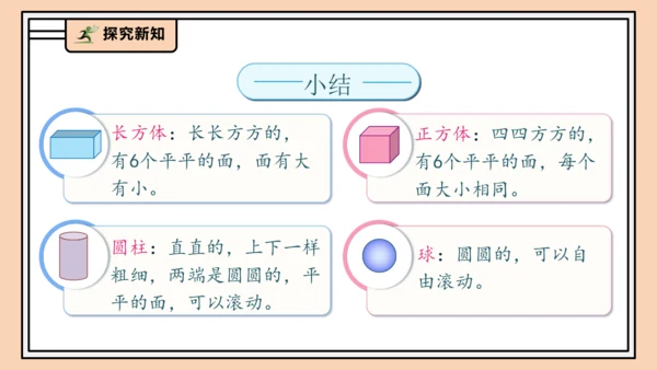 【课堂无忧】人教版一年级上册-3.1 立体图形的认识（课件）(共30张PPT)