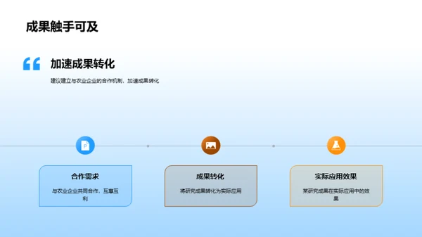 农业科技进阶之路