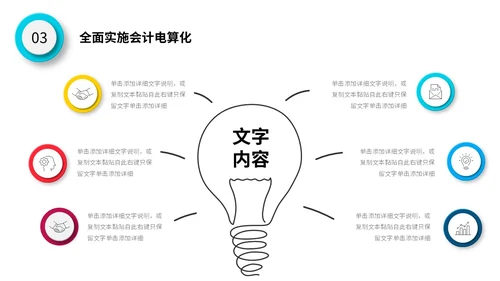 微立体公司财务部年终工作总结报表预决算PPT年终总结