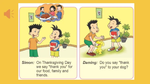 Module 4 Unit 1 Thanksgiving is my  favourite fest