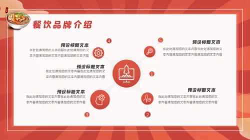 国潮风餐饮行业美食节火锅宣传通用PPT模版