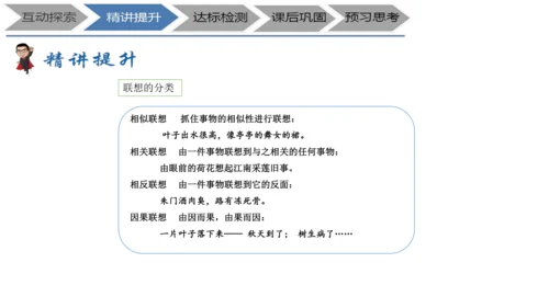 七年级上册《诗二首》+表现手法之联想、想象、象征教学设计PPT