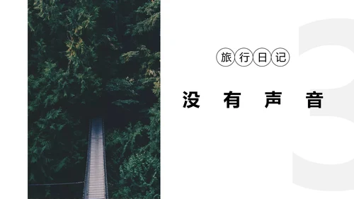 欧美风旅行照片图片画册通用PPT模板