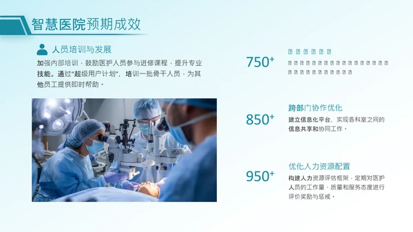 绿色商务风智慧医院建设PPT模板