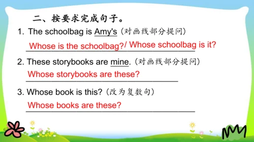 Unit5 Whose dog is it？PartB Read and Write  教学课件（共