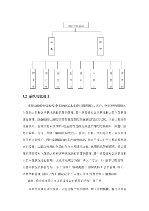 ACCESS连锁酒店管理信息系统简约版.docx