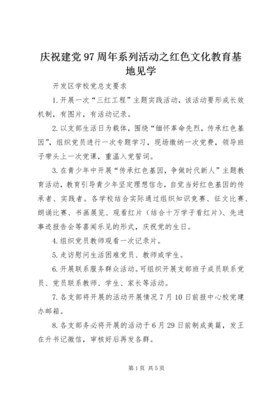 庆祝建党97周年系列活动之红色文化教育基地见学 (4).docx