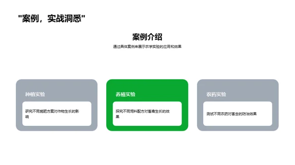 探索农学实验