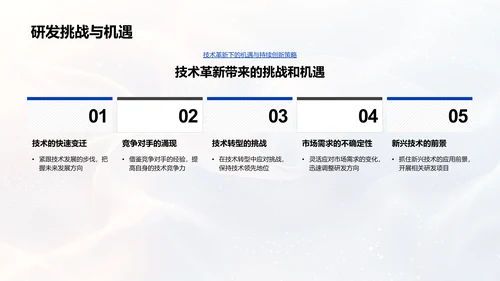 季度技术研发总结PPT模板