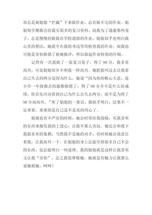 作文我的姐姐.docx