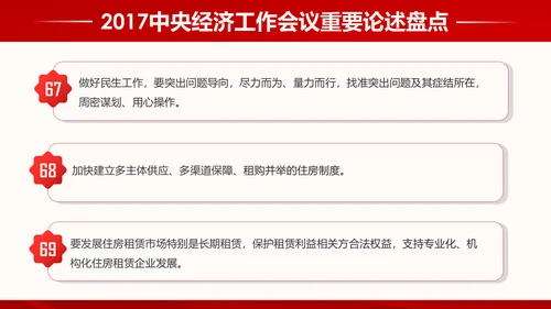 中央经济工作会议93个重要论述PPT模板