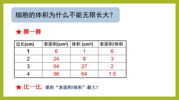 2.2.1细胞通过分裂产生新细胞课件2023--2024学年人教版生物七年级上册(共28张PPT)