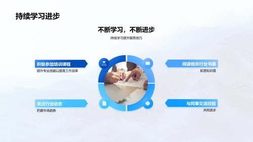 新员工服务技巧培训PPT模板