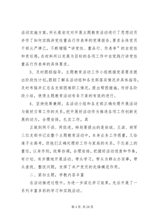 讲党性重品行做表率.docx