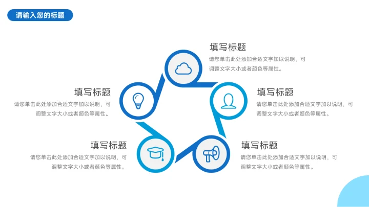 蓝色高级质感生产管理培训PPT模板