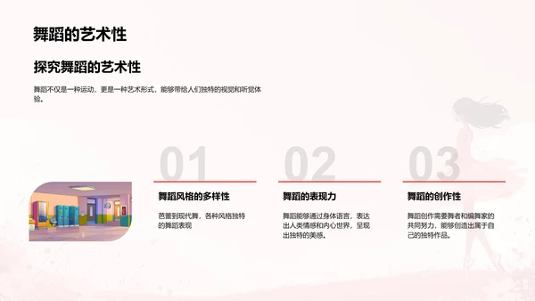 舞蹈对身心的益处PPT模板