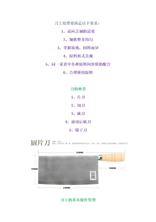 21种刀工技能解法一