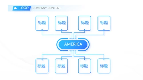 蓝色企业宣传画册公司简介产品介绍PPT