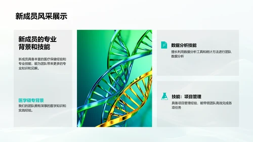 医疗团队年度总结PPT模板