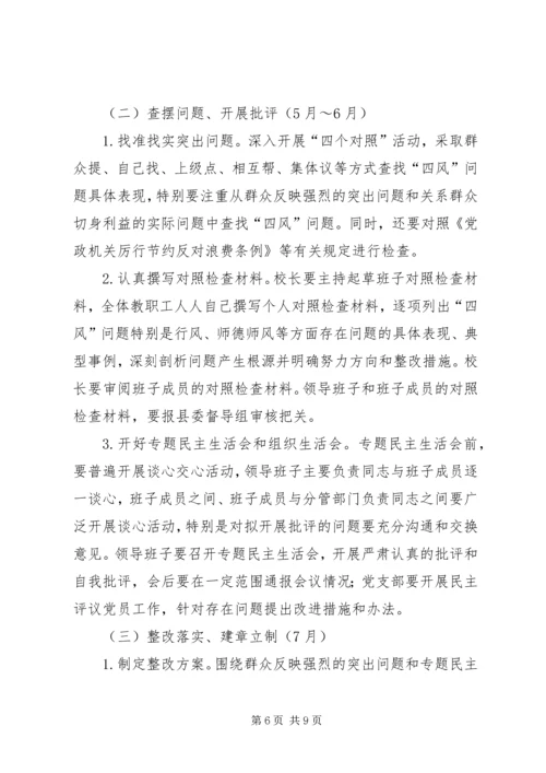 群众路线教育会议方案 (3).docx