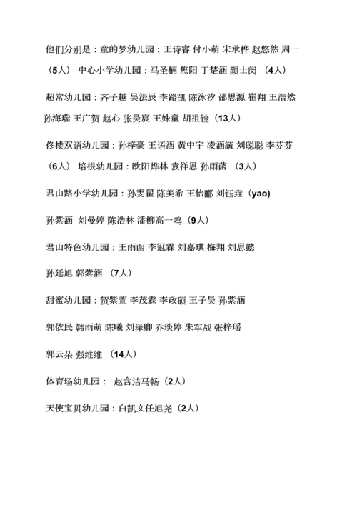 幼儿园颁奖典礼主持词.docx