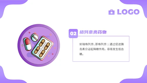 糖尿病健康知识科普PPT模板