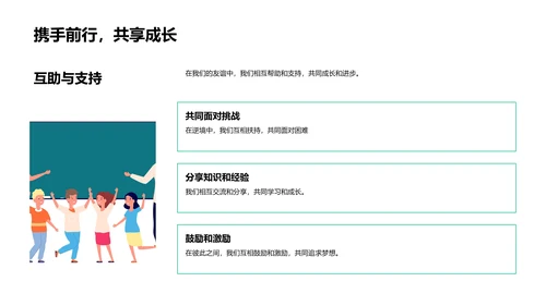 毕业图集分享PPT模板