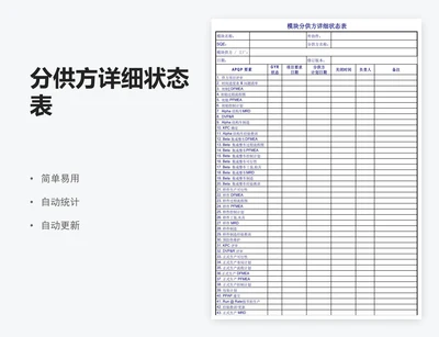 分供方详细状态表