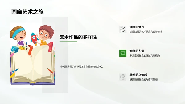 名画赏析教学PPT模板