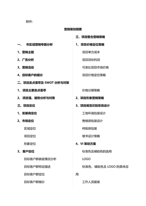 营销策划合同书范本
