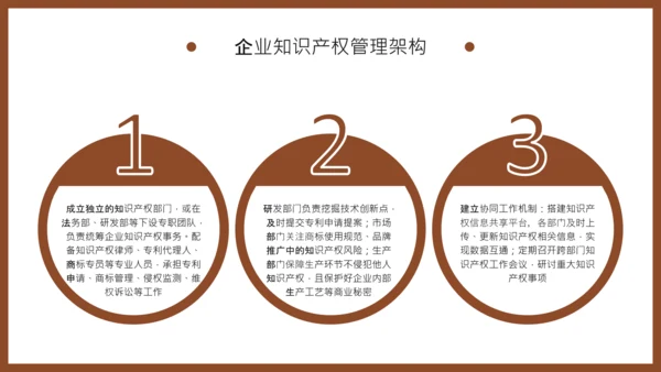 棕色商务风知识产权保护制度培训PPT