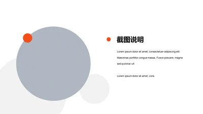 扁平PPT截图说明