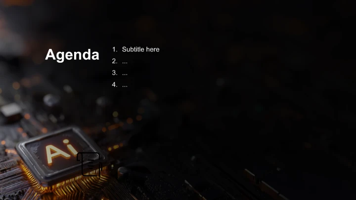 AI驱动的数字化转型路径PPT主题
