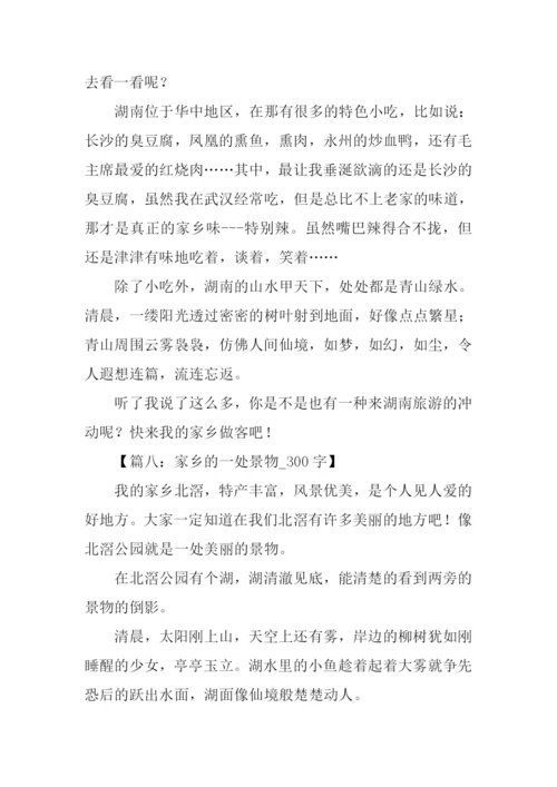 描写家乡景物的作文.docx