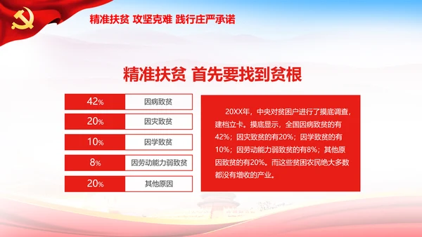 大气喜迎十九大PPT模板不忘初心砥砺奋进