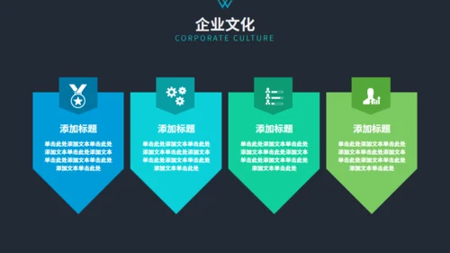 渐变微立体招商引资企业介绍通用PPT模板