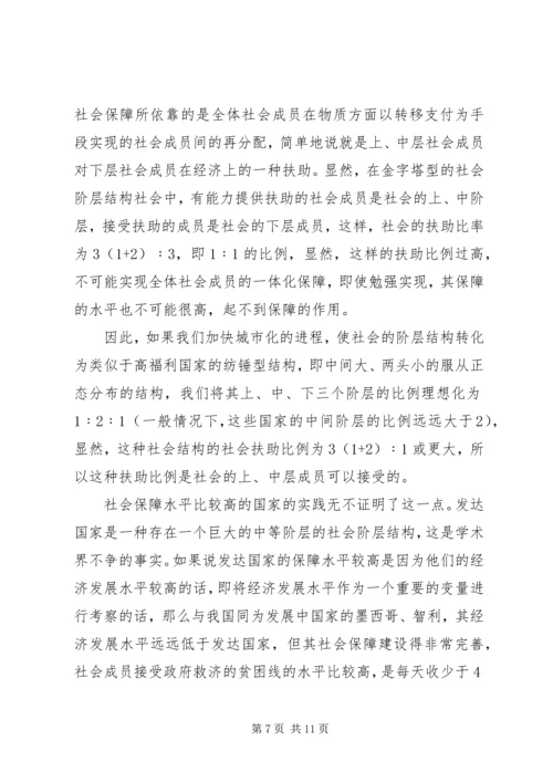 城乡社会保障一体化 (4).docx
